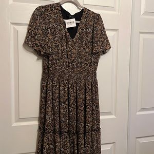 Brand New NWT Mika Rise size L womens dress shirt sleeve long